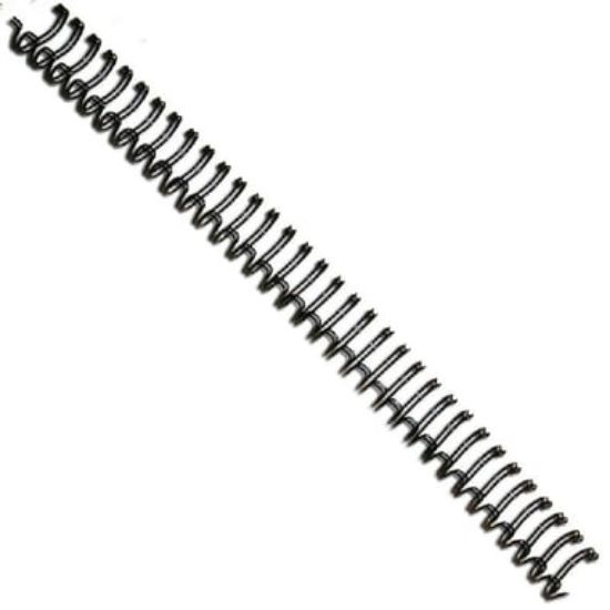 Picture of BINDING  METAL WIRE NO 4 BLACK  6.4 MM