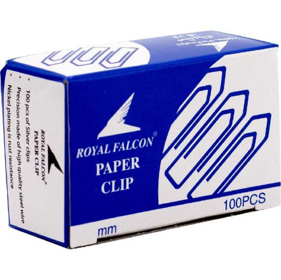 Picture of CLIP PAPER 28MM SMALL PACK/100, ROYAL FALCON BRAND