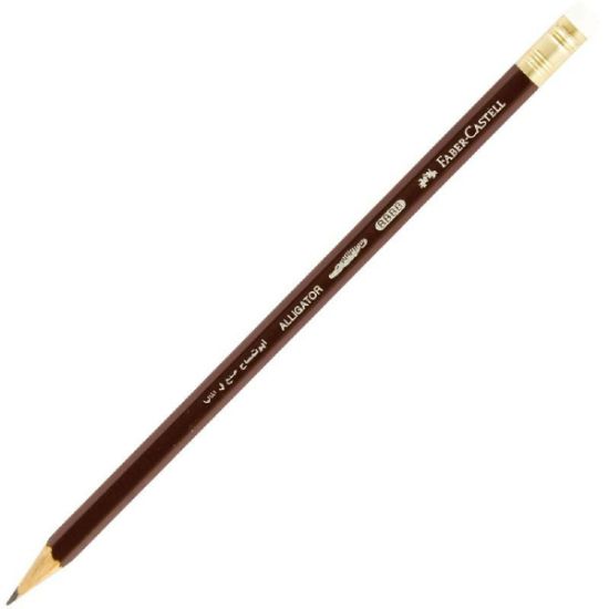 Picture of PENCIL WITH ERASER 4B ALLIGATOR,  FABERCASTELL  HIGH QUALITY
