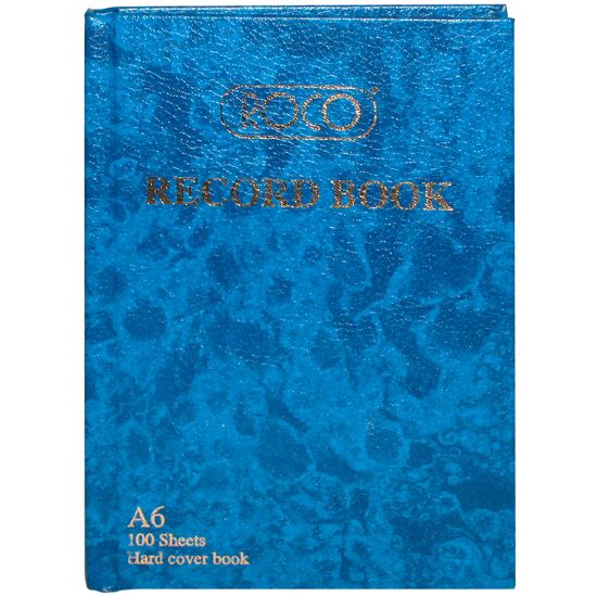 Picture of RECORD BOOK  A6 SIZE  100 SHEET