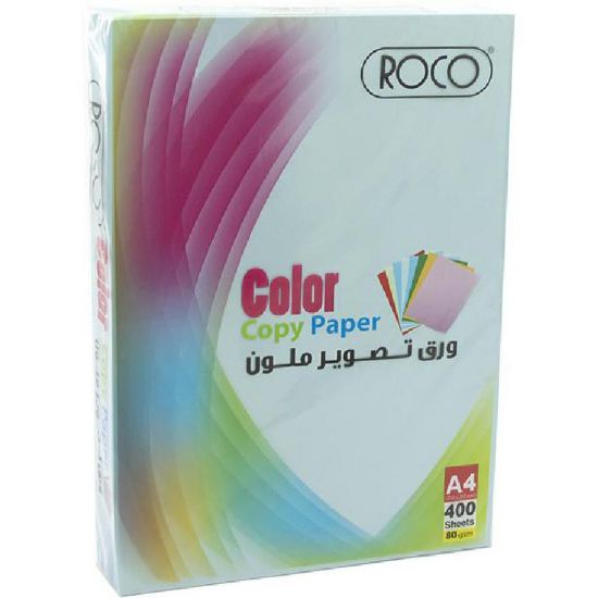 Picture of PAPER COPYING A4 COLORD  ROCO 400 SHT  BLUE
