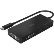 Picture of BELKIN MULTI-PORT STATION USB-C4 PORT (HDMI/VGA/DVI/DISPLAY PORT) BLACK