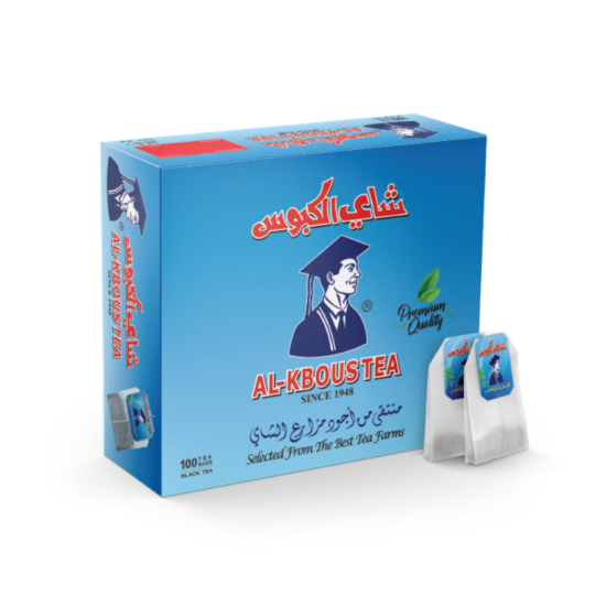 Picture of Al Kbous Black Tea Bags-100 Bags
