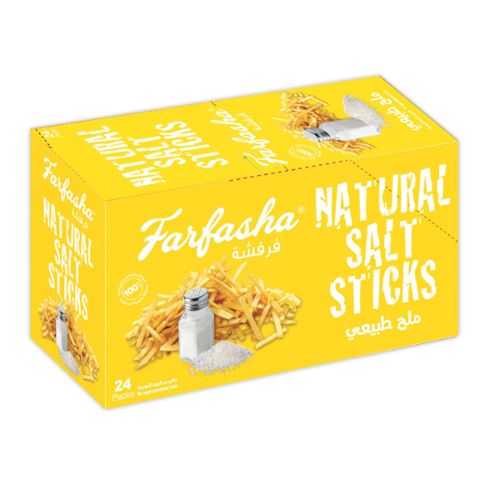 Picture of Natural Salt Potato Sticks-24×15G