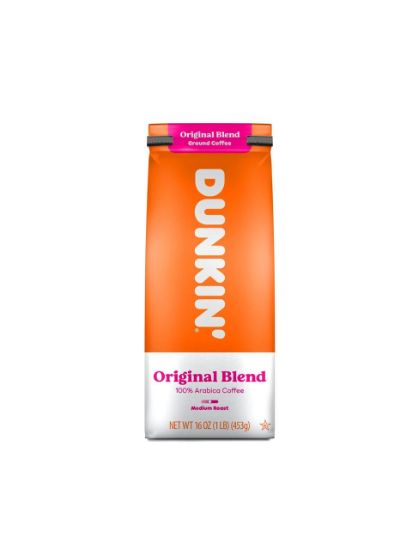 Picture of Dunkin' Donuts Original Blend Ground Coffee, 453 G