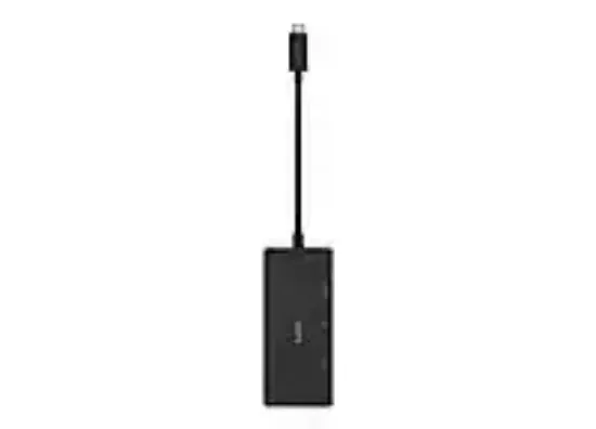 Picture of BELKIN MULTI-PORT STATION USB-C4 PORT (HDMI/VGA/DVI/DISPLAY PORT) BLACK