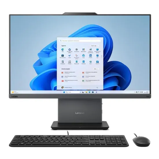 Picture of Desktop Lenovo ThinkCentre neo 50a 24 All in one Intel core i7-13620H Processor, 16GB Ram, 512GB SSD M.2 Luna Grey