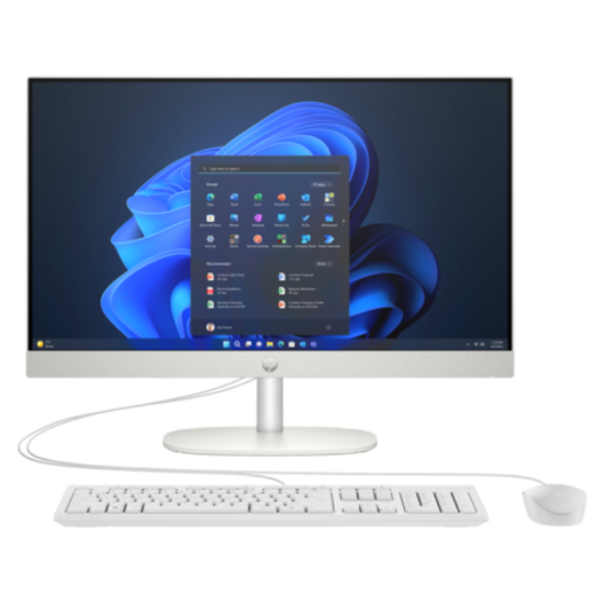 Picture of HP ProOne 240 G10 i71355U 16GB/512GB PC Intel Core i7-1355U / 512GB SSD / 16GB DDR4 / FreeDOS / 1-1-1 Wty / 23.8" Display / ax+BT / Webcam 2Y