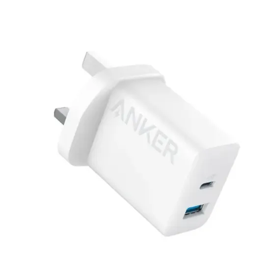 Picture of أنكر شاحن باوربورت III مكعب 20 واط أبيض || Anker PowerPort III 20W Cube White