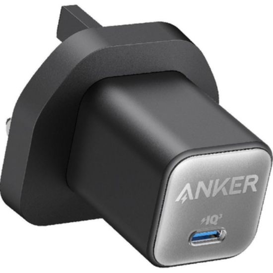 Picture of أنكر شاحن 511 نانو 3 بقدرة 30 واط أسود || Anker Charger 511 Nano 3 30W Black