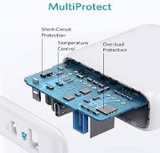 Picture of أنكر شاحن باوربورت PD بلس بقدرة 35 واط منفذين أبيض || Anker - Charger - PowerPort PD+ - 35W - 2 ports White