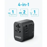 Picture of أنكر محول سفر باور إكستند UCBC بقدرة 30 واط || Anker PowerExtend Travel Adapter UCBC 30W
