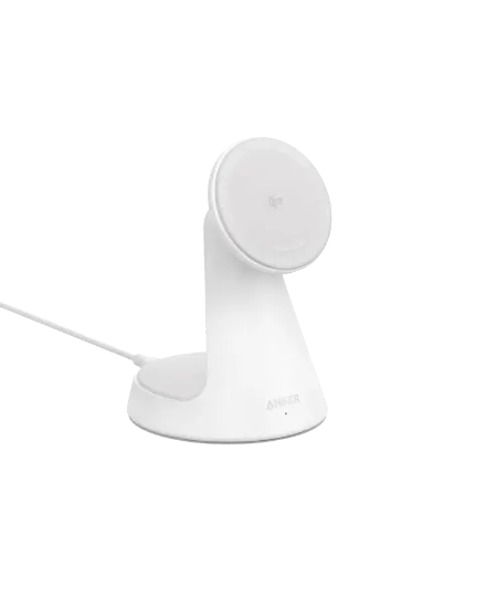 Picture of Anker Anker MagGo Wireless Charger (2-in-1, Dock Stand) (H) - UN (excluded CN, Europe) White 1