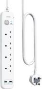 Picture of أنكر مشترك كهربائي 322 بمنفذ USB  أبيض || A9142K21/Anker 322 USB Power Strip B2B