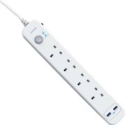 Picture of أنكر مشترك كهربائي 322 بمنفذ USB  أبيض || A9142K21/Anker 322 USB Power Strip B2B