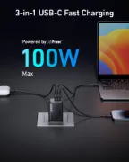 Picture of Anker Prime 100W GaN Wall Charger (3 Ports) B2C -  Black Iteration