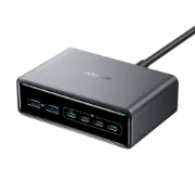 Picture of Anker Prime Charger (200W, 6 Ports, GaN) B2B - UK Silver Iteration 1