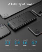 Picture of Anker - PowerBank - Wireless - PowerCore III Sense 10000 mAh Wireless - Black