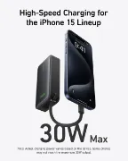 Picture of Anker Nano Power Bank(30W,Built-In USB-C Cable) - Black