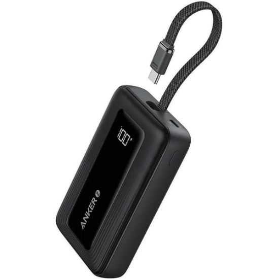 Picture of Anker Power Bank (20K, 30W, Built-In USB-C Cable) (excluded CN, Europe) Black