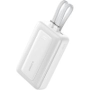 Picture of أنكر باور بانك 20000 مللي أمبير 30 واط مع كابل USB C وLightning مدمجين أبيض || Anker Power Bank (20K,30W, Built-In USB-C+Lightning Cable) B2B - UN (excluded CN, Europe) White Iteration 1