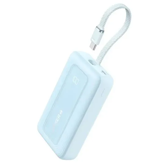 Picture of Anker Power Bank (10K, 30W, Built-In USB-C Cable) B2B - UN (excluded CN, Europe) Blue Iteration 1