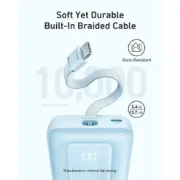 Picture of Anker Power Bank (10K, 30W, Built-In USB-C Cable) B2B - UN (excluded CN, Europe) Blue Iteration 1