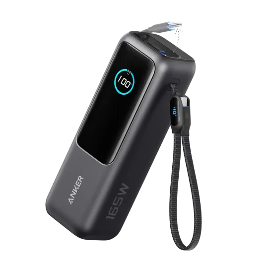 Picture of Anker Power Bank (25K, 165W, Built-In USB-C and Retractable Cable)
