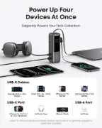 Picture of Anker Power Bank (25K, 165W, Built-In USB-C and Retractable Cable)