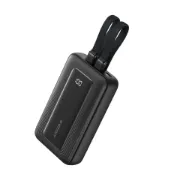 Picture of أنكر باور بانك 10000 مللي أمبير 30 واط مع كابلي USB C وLightning مدمجين أسود || Anker Power Bank (10K,30W, Built-In USB-C+Lightning Cable) B2B - UN (excluded CN, Europe) Black Iteration 1
