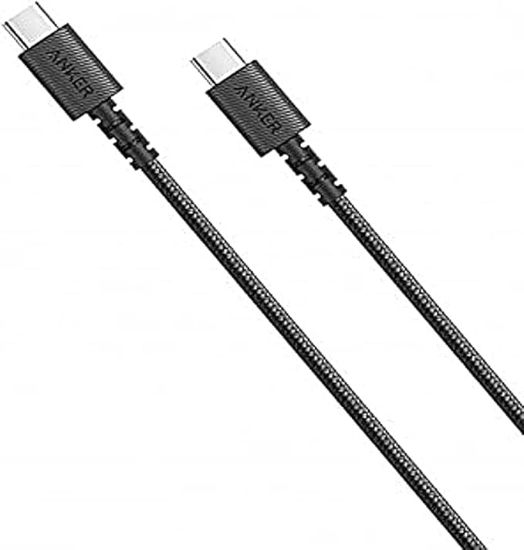 Picture of أنكر كابل باور لاين Select+ USB C إلى USB C بطول 3 أقدام أسود || Anker - Cable - PowerLine Select+ USB-C to USB-C - 3ft - Black