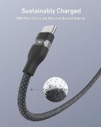 Picture of Anker USB-C to Lightning Cable (6ft, PCR-braided) B2C - UN Black Iteration 2