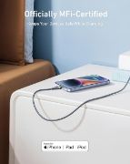 Picture of Anker USB-C to Lightning Cable (6ft, PCR-braided) B2C - UN Black Iteration 2