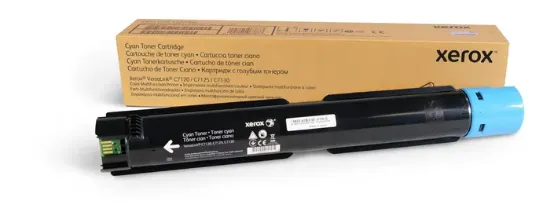 Picture of Xerox C7120 & C7130  Cyan Toner Cartridge (18,500 pages)
