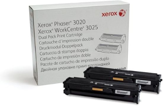 Picture of Xerox 3020, 3025, Dual Pack Print Cartridge (3,000 pages)