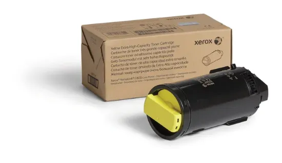Picture of Xerox C600, Extra High Capacity Yellow Print Cartridge (16,800 pages) (Only for C600, and not applicable for C605)