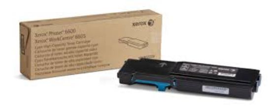 Picture of Xerox 6600, 6605, High Capacity Cyan Print Cartridge (6,000 pages)