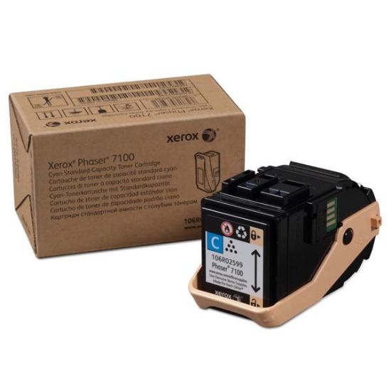 Picture of Xerox 7100, Standard Capacity Cyan Toner Cartridge (4,500 pages)