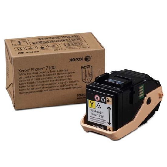 Picture of Xerox 7100, Standard Capacity Yellow Toner Cartridge (4,500 pages)