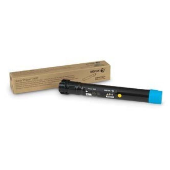 Picture of Xerox 7800, Standard Capacity Cyan Toner Cartridge (6,000 pages)