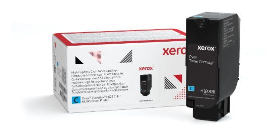Picture of Xerox High Capacity Cyan Toner Cartridge C625 (16K) (Only for C625, and not applicable for C620)