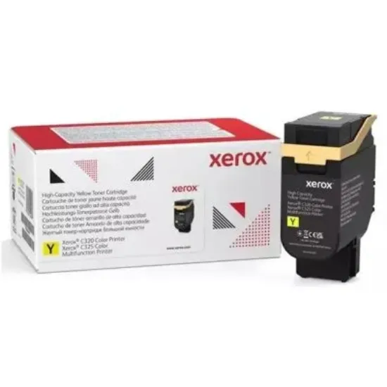 Picture of Xerox High-Capacity Yellow Toner Cartridge (5.5K)
