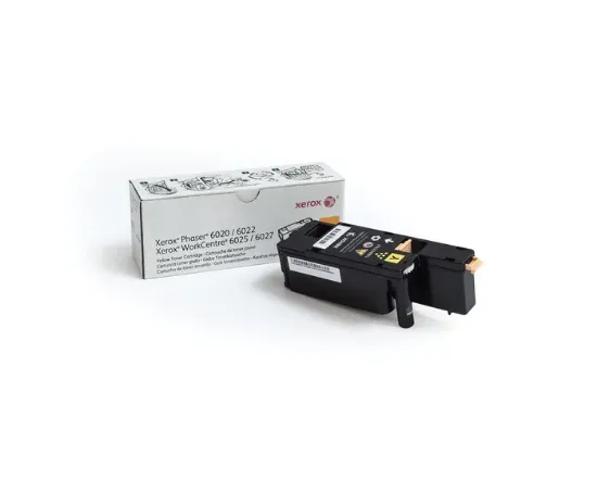 Picture of Xerox 6020, 6022, 6025, 6027, Yellow Toner Cartridge (1,000 pages)