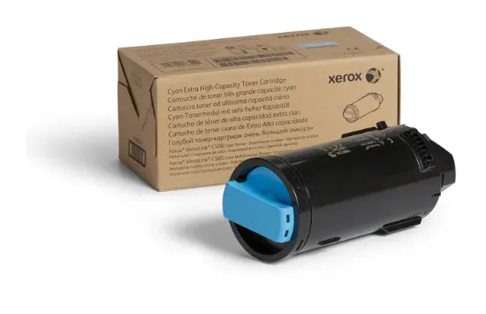 Picture of Xerox C500, C505, Extra High Capacity Cyan Print Cartridge (9,000 pages)