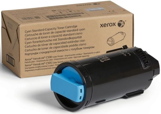 Picture of Xerox 6510, 6515, Standard Capacity Cyan Print Cartridge (1,000 pages)
