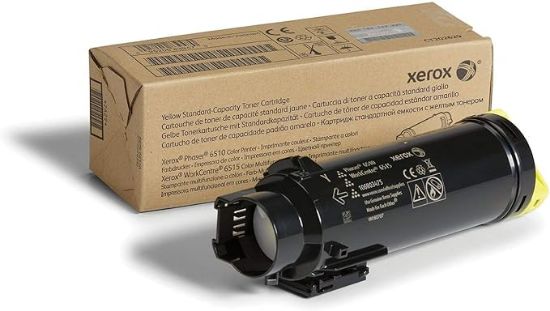 Picture of Xerox 6510, 6515, Standard Capacity Yellow Print Cartridge (1,000 pages)