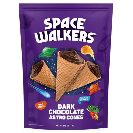 Picture of Dark Chocolate Astro Cones [ 12 Pcs ]