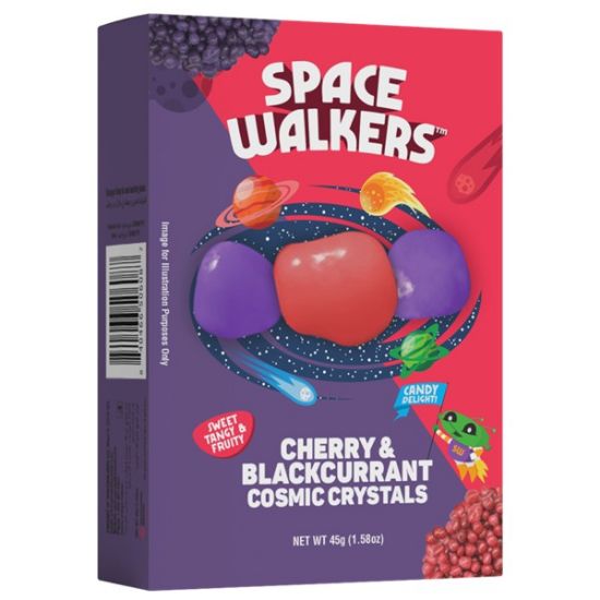 Picture of Cherry & Blackcurrant Cosmic Crystals [6 Packs x 12 Pcs]