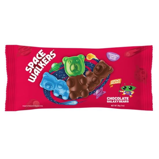 Picture of Chocolate Galaxy Bears [6 Packs x 24 Pcs]