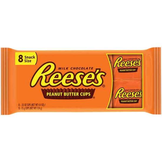 Picture of Peanut Butter Cups Single Cup - 8 Pack [36 Packs x 8 Pcs]